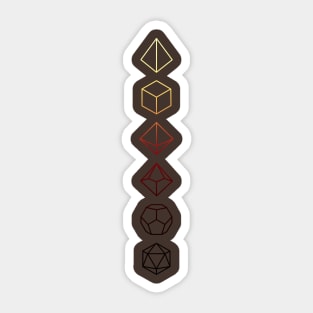 RPG Dice Dungeon Sticker